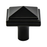 Berenson 3049-155-P satin black cabinet knob