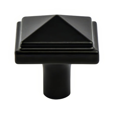 Berenson 3049-155-P satin black cabinet knob