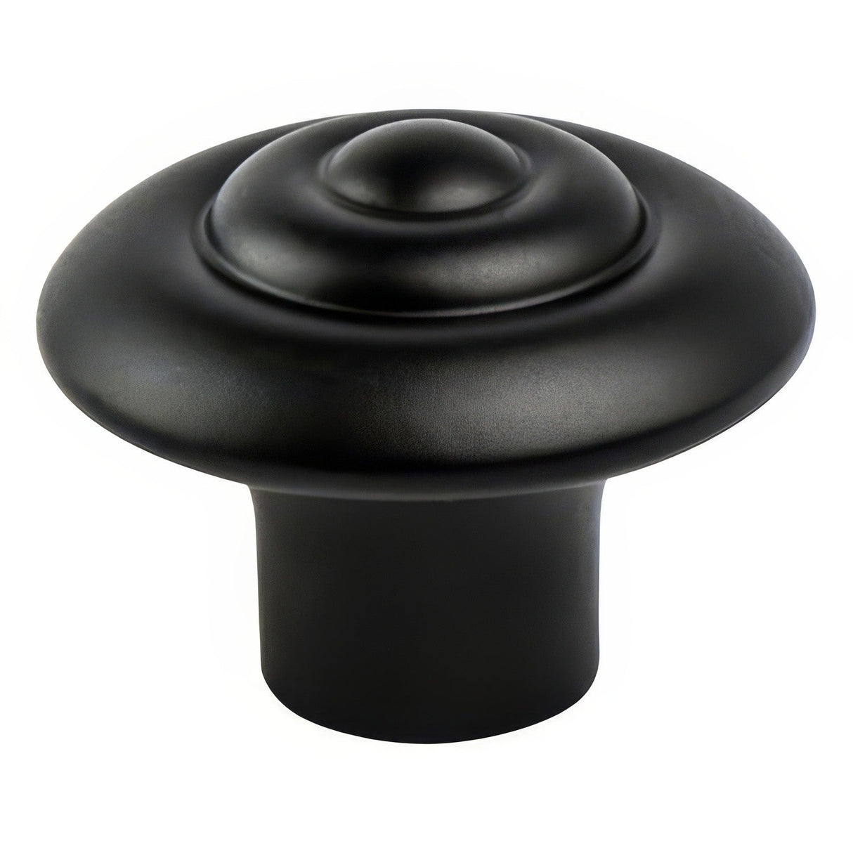 Berenson 3055-155-P satin black cabinet knob