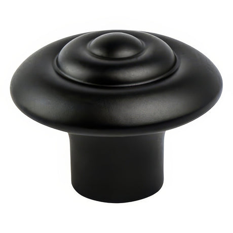 Berenson 3055-155-P satin black cabinet knob