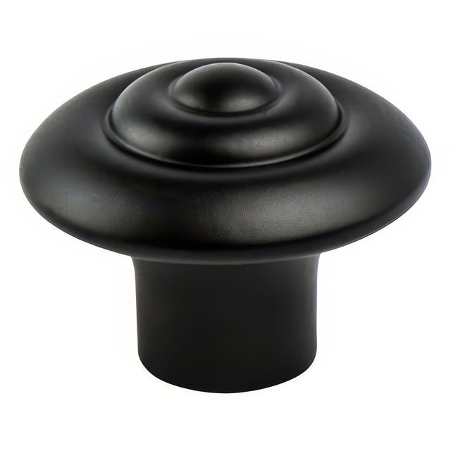 Berenson 3055-155-P satin black cabinet knob