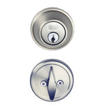 Better Home Products 30615SN satin nickel single cylinder deadbolt