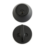 Better Home Products 30644BLK matte black single cylinder deadbolt