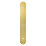 Berenson Galloway 160mm Center to Center Cabinet Backplate in Modern Brushed Gold