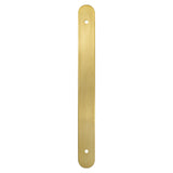 Berenson Galloway 224mm Center to Center Cabinet Backplate in Modern Brushed Gold
