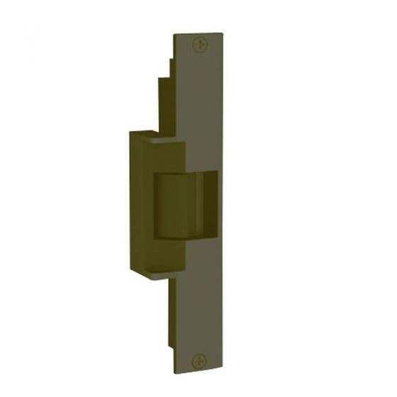 HES 310-2-12D-613 electric strike in polished brass, additional view
