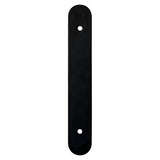 Berenson Galloway 128mm Center to Center Cabinet Backplate in Matte Black