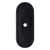 Berenson Galloway 2 15/16" Long Cabinet Backplate in Matte Black