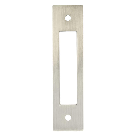 Berenson Statler 96mm Center to Center Cabinet Backplate in Brushed Nickel
