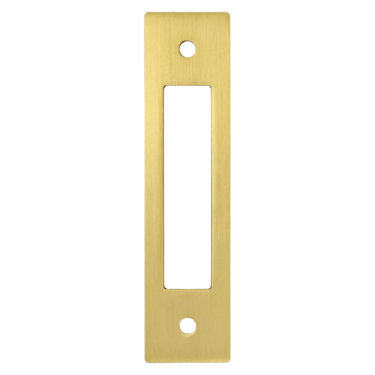 Berenson Statler 96mm Center to Center Cabinet Backplate in Modern Brushed Gold