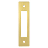 Berenson Statler 96mm Center to Center Cabinet Backplate in Modern Brushed Gold