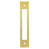 Berenson Statler 128mm Center to Center Cabinet Backplate in Modern Brushed Gold