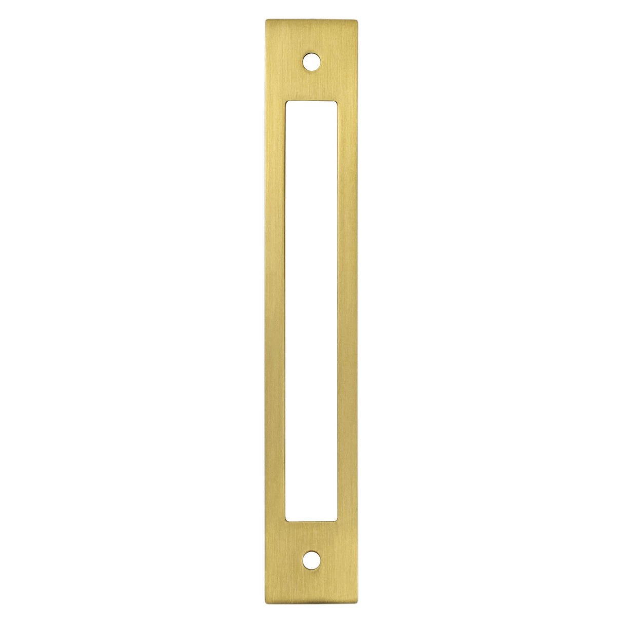 Berenson Statler 160mm Center to Center Cabinet Backplate in Modern Brushed Gold