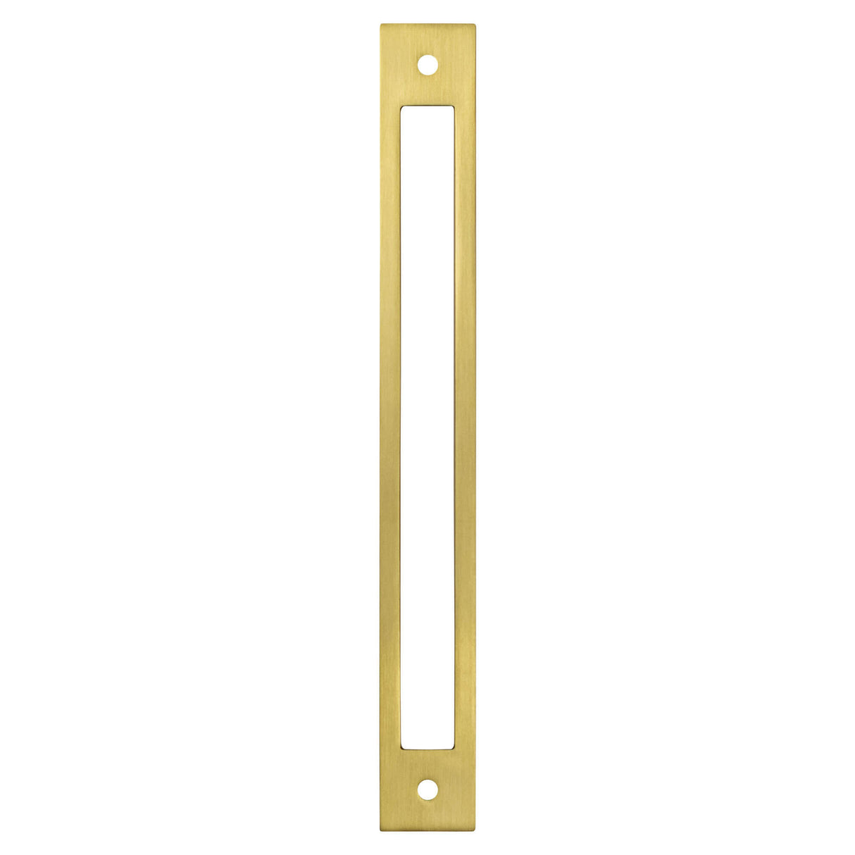 Berenson Statler 224mm Center to Center Cabinet Backplate in Modern Brushed Gold