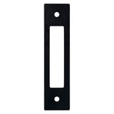 Berenson Statler 96mm Center to Center Cabinet Backplate in Matte Black