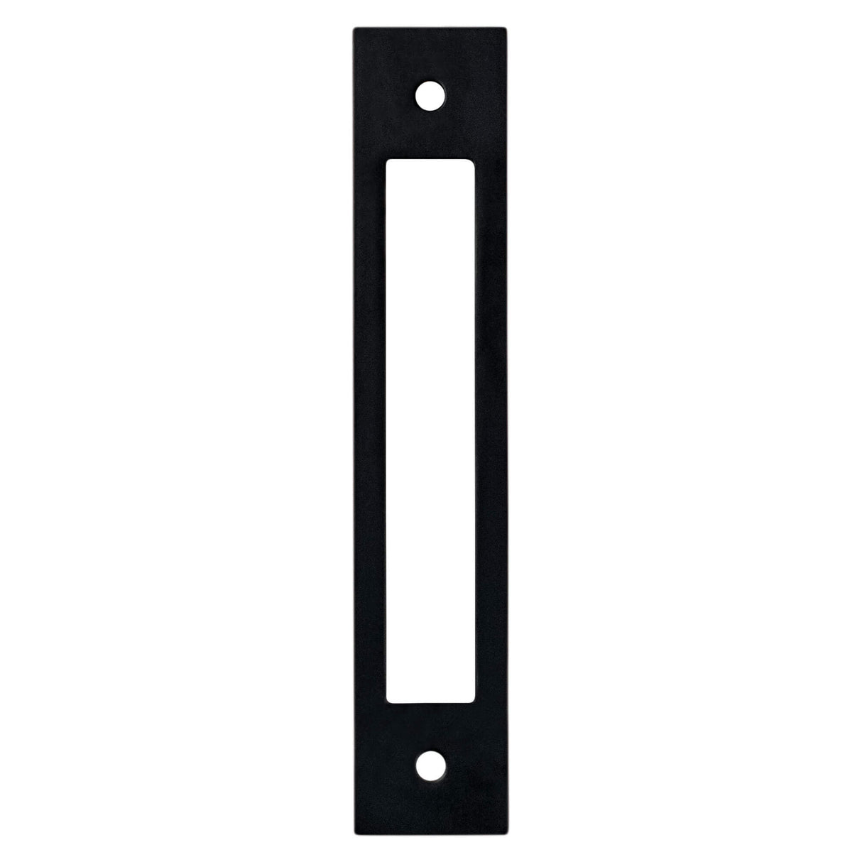 Berenson Statler 128mm Center to Center Cabinet Backplate in Matte Black