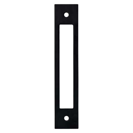Berenson Statler 128mm Center to Center Cabinet Backplate in Matte Black