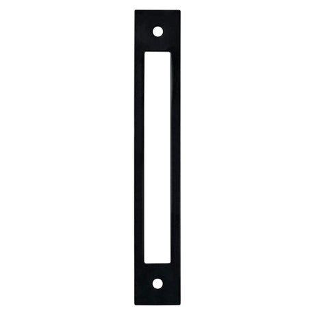 Berenson Statler 160mm Center to Center Cabinet Backplate in Matte Black