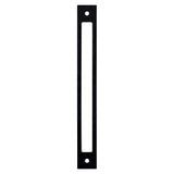 Berenson Statler 224mm Center to Center Cabinet Backplate in Matte Black
