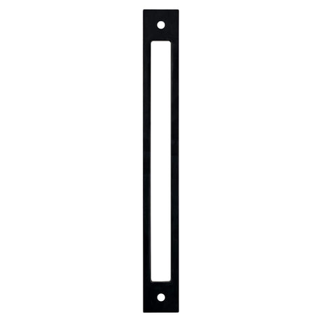 Berenson Statler 224mm Center to Center Cabinet Backplate in Matte Black