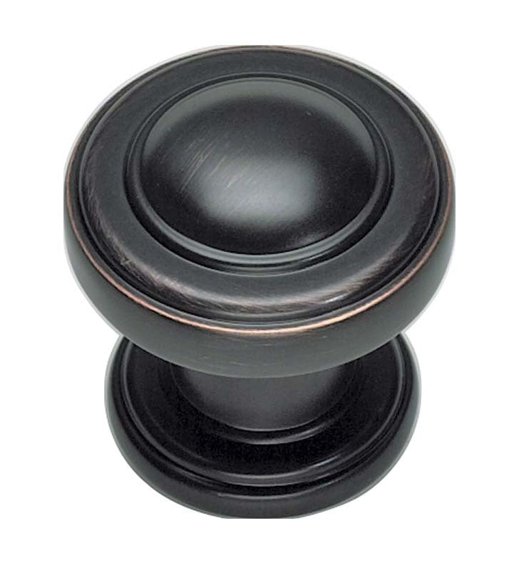 Atlas Homewares 313-BL matte black cabinet knob