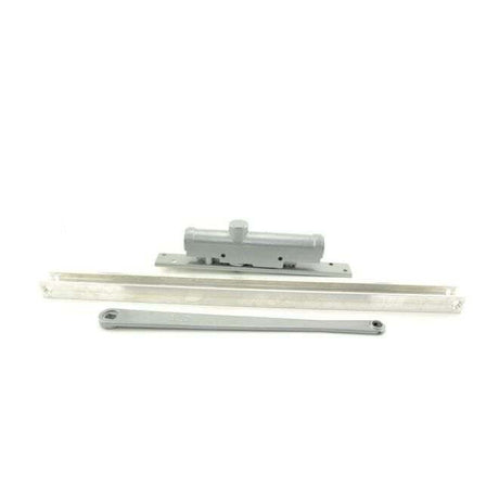LCN 3133HALLH aluminum left handed concealed in door hold open track closer