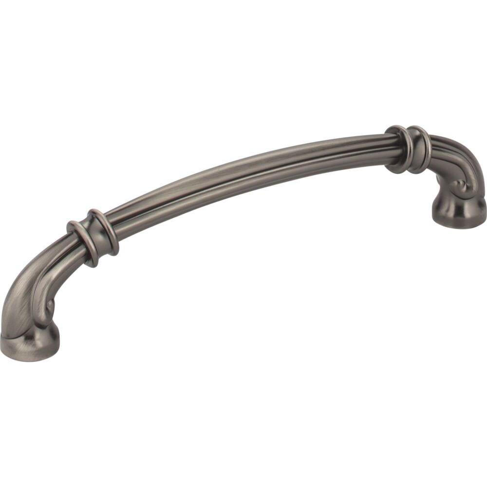 Jeffrey Alexander 317-128BNBDL brushed pewter cabinet drawer pull