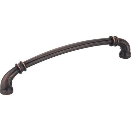 Jeffrey Alexander 317-160DBAC brushed oil rubbed bronze cabinet drawer pull