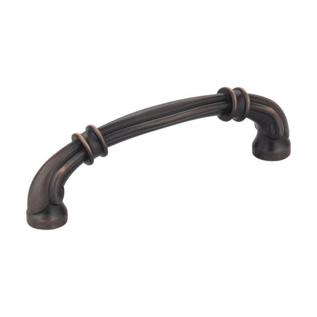 Jeffrey Alexander 317-96DBAC brushed oil rubbed bronze cabinet drawer pull