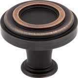 Jeffrey Alexander 317DBAC brushed oil rubbed bronze cabinet knob