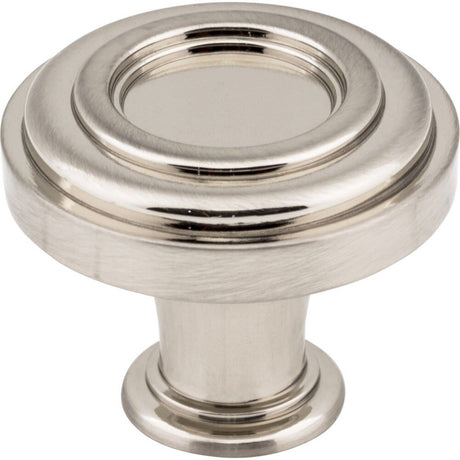 Jeffrey Alexander 317SN satin nickel cabinet knob