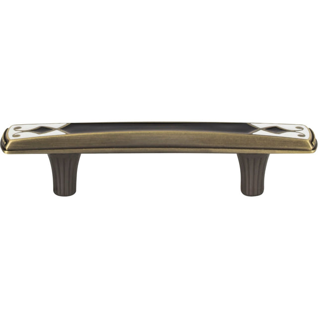Atlas Homewares 3187-B-W black &amp white cabinet pull