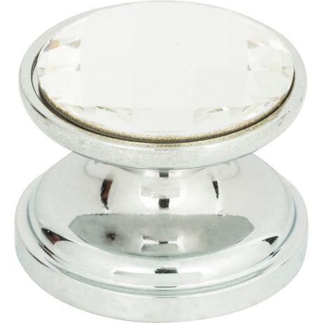 Atlas Homewares 3197-CH polished chrome cabinet knob