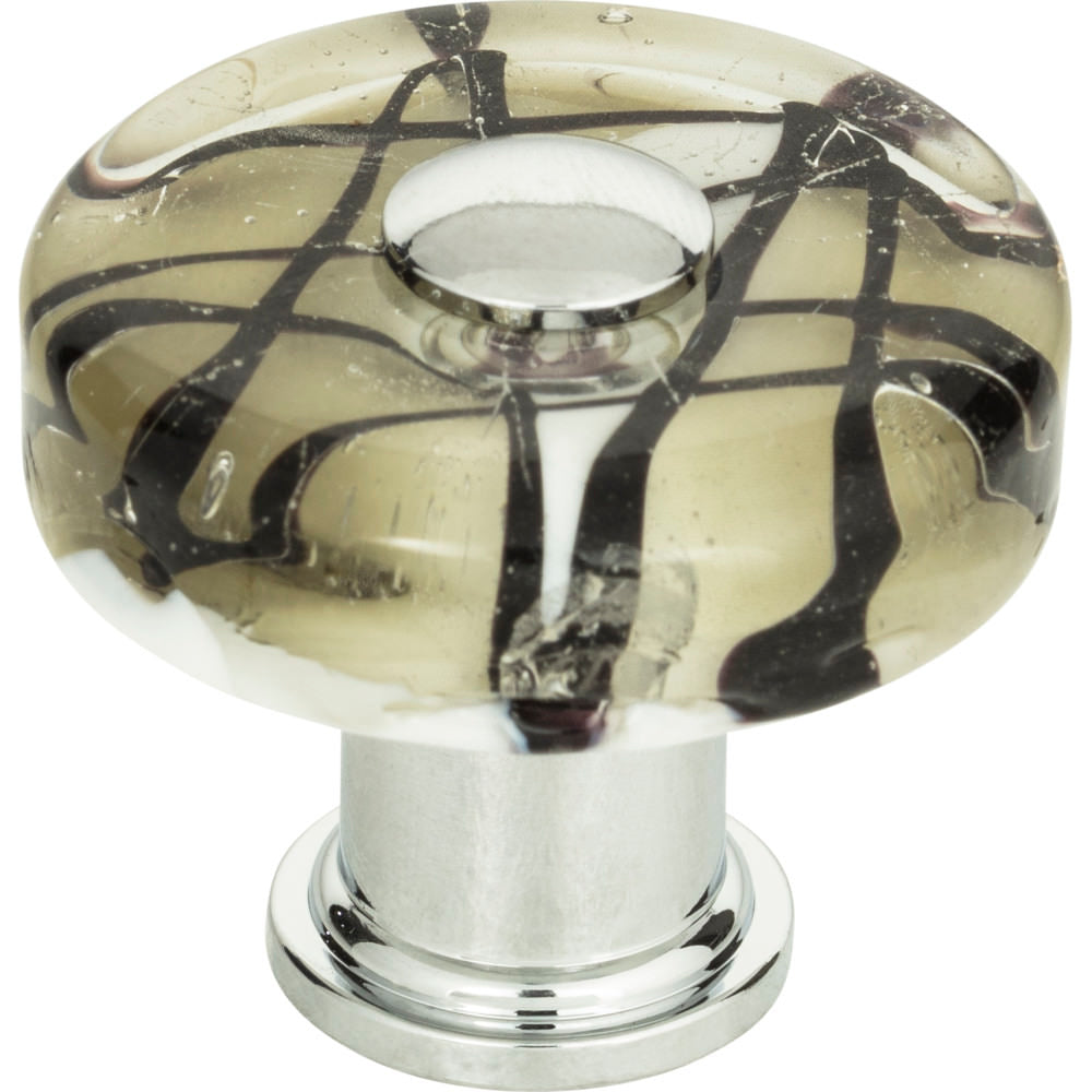 Atlas Homewares 3222-CH polished chrome cabinet knob