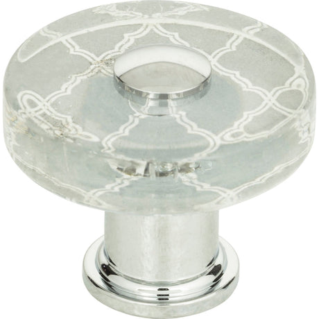 Atlas Homewares 3233-CH polished chrome cabinet knob
