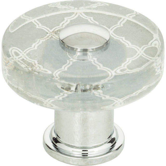 Atlas Homewares 3233-CH polished chrome cabinet knob