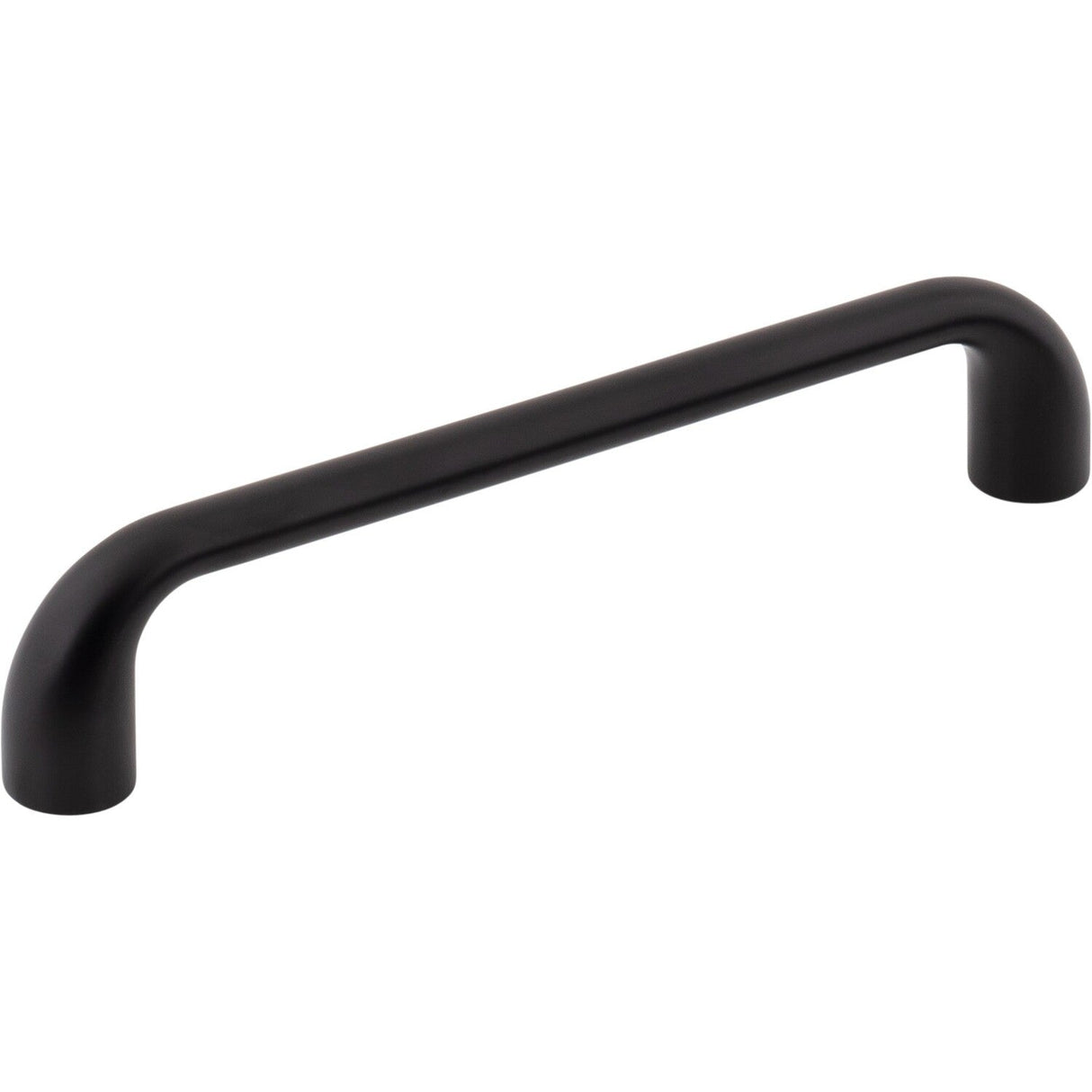 Jeffrey Alexander 329-128MB matte black cabinet drawer pull