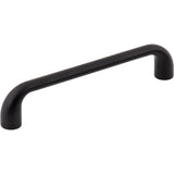 Jeffrey Alexander 329-128MB matte black cabinet drawer pull