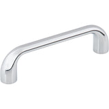 Jeffrey Alexander 329-96PC polished chrome cabinet drawer pull