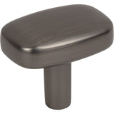 Jeffrey Alexander 329L-BNBDL brushed pewter cabinet knob