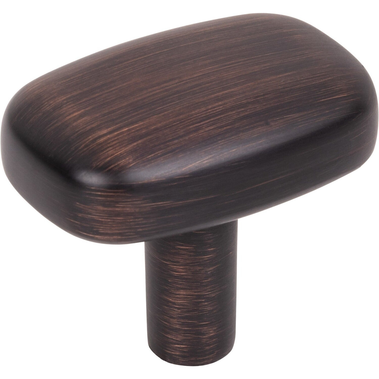 Jeffrey Alexander 329L-DBAC brushed oil rubbed bronze cabinet knob