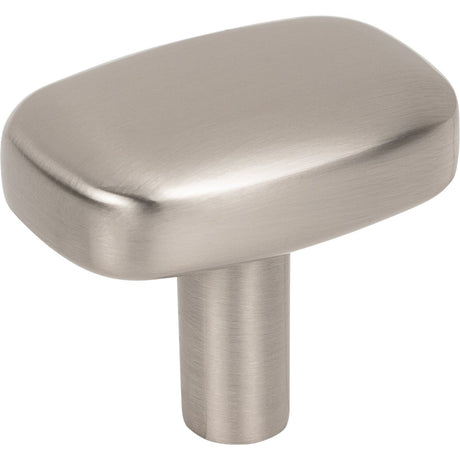 Jeffrey Alexander 329L-SN satin nickel cabinet knob