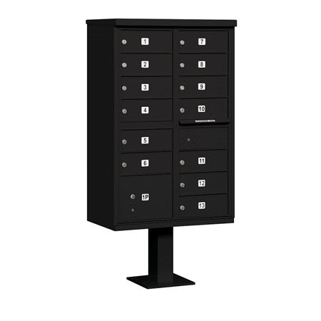 Salsbury Industries 3313BLK-U cluster box usps access, additional view