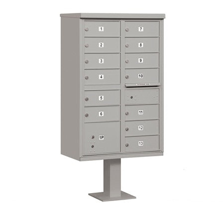 Salsbury Industries 3313GRY-U cluster box usps access, additional view