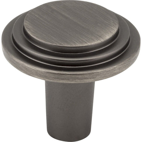 Elements 331BNBDL 331 Calloway 1-1/8" Zinc Cabinet Knob Brushed Pewter