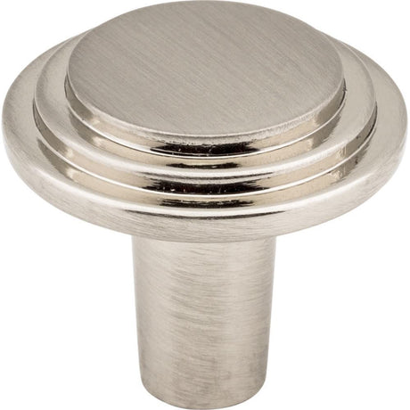 Elements 331SN 331 Calloway 1-1/8" Zinc Cabinet Knob Satin Nickel