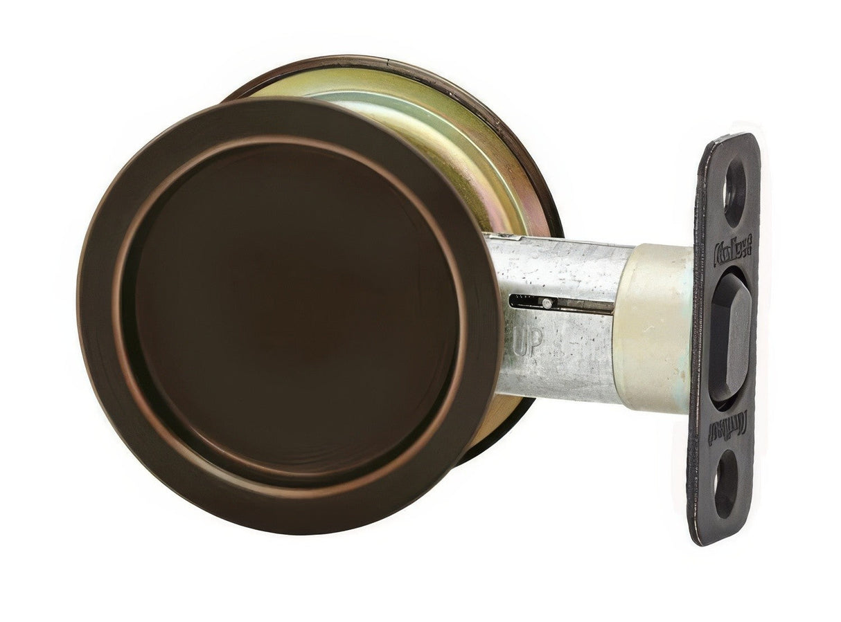 Kwikset 334-15A antique nickel passage pocket door lock