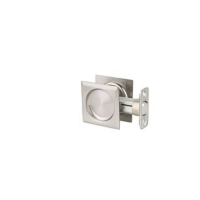 Kwikset 334SQT-15 satin nickel passage pocket door lock