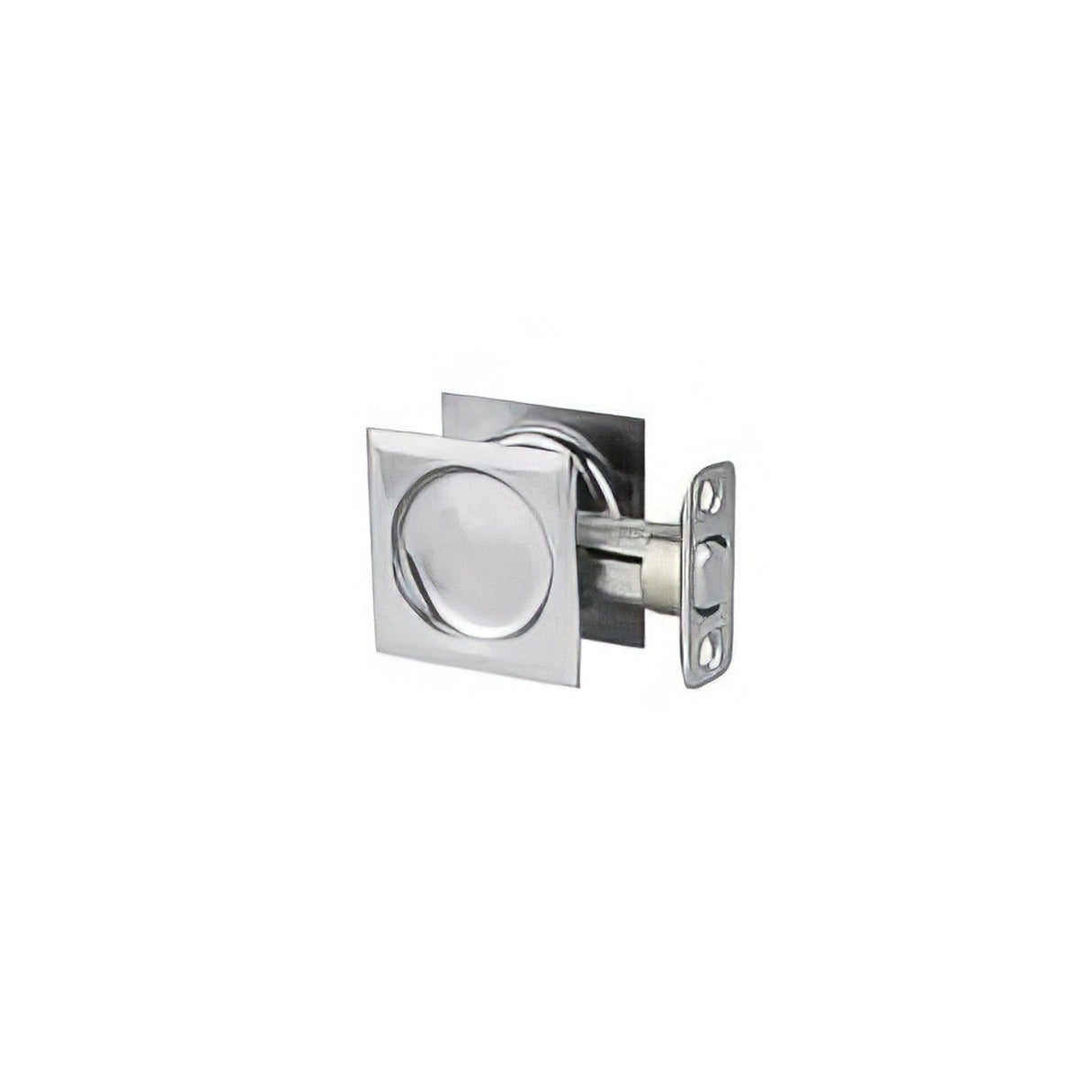 Kwikset 334SQT-26D satin chrome passage pocket door lock