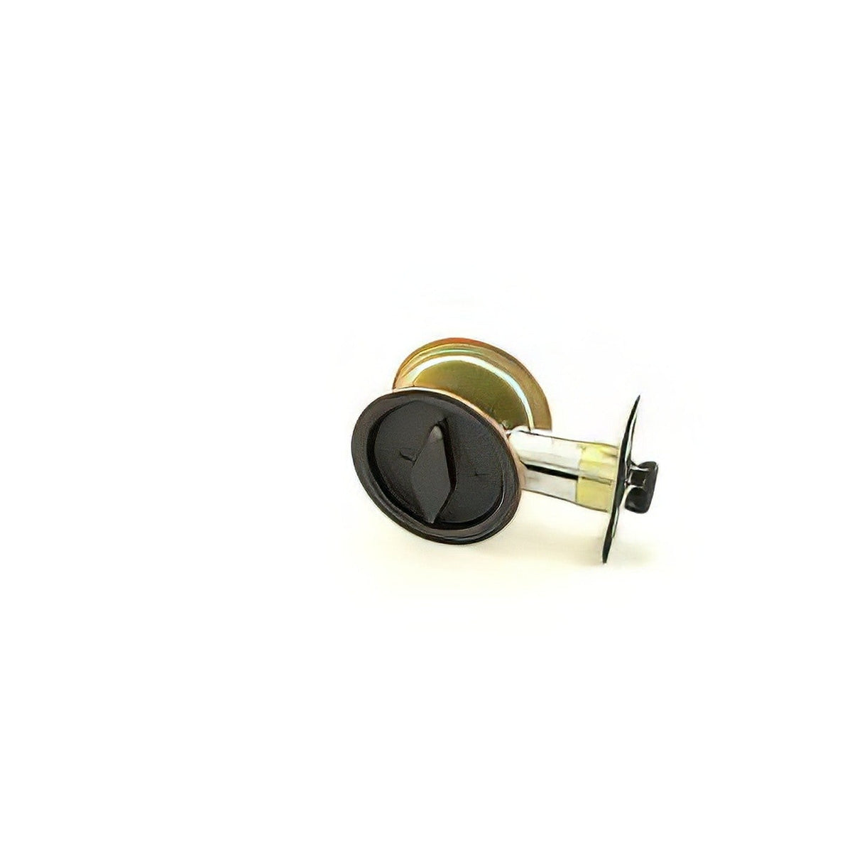 Kwikset 335-15A antique nickel privacy pocket door lock